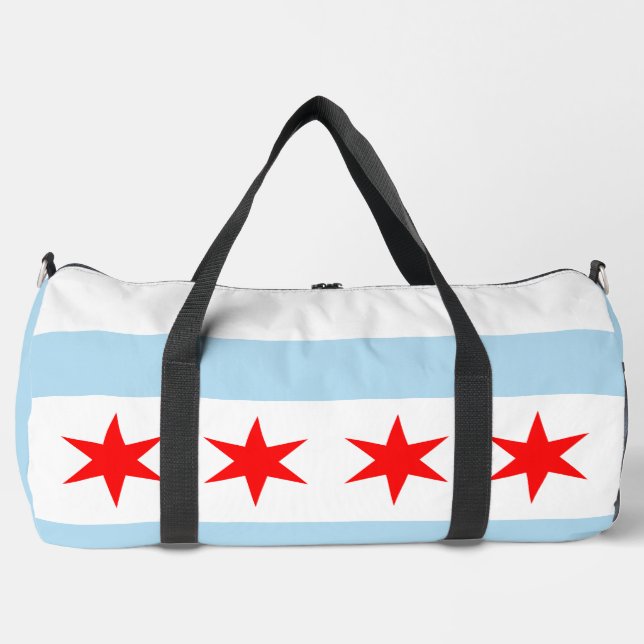 Sac De Sport Drapeau de Chicago, Illinois (Recto)