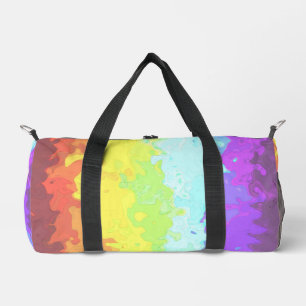 Sac De Sport Drapeau de fierté Neurogenre Abstrait BoHo Psychéd