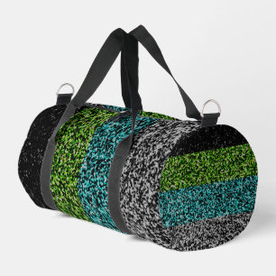 Sac De Sport Drapeau de fierté Quoiromantique Abstrait Bruyant 