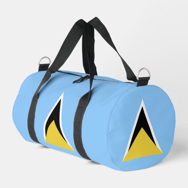 Sac De Sport Drapeau de Sainte-Lucie (Coin gauche)