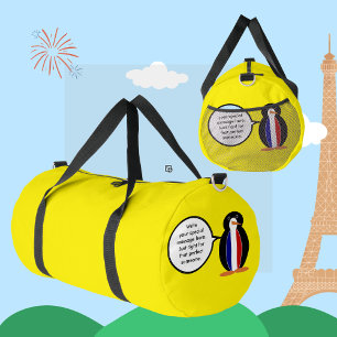 Sac De Sport Drapeau français Faune Manchot personnaliser Cadea