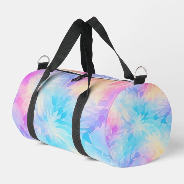 Sac De Sport Dreamy Pastel Tie Dye Girls Getaway (Coin gauche)