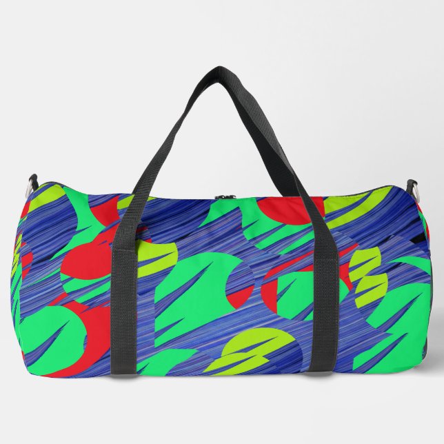 Sac De Sport Duffel Bag, Un design moderne multicolore classiqu (Recto)