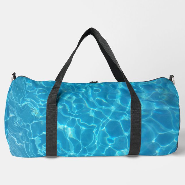 Sac De Sport Eau de piscine bleu ciel cristallin (Recto)