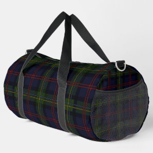 Sac De Sport Élégant Carreaux Tartan Rustique