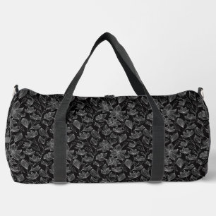 Sac de sport élégant et personnalisé à motif flora
