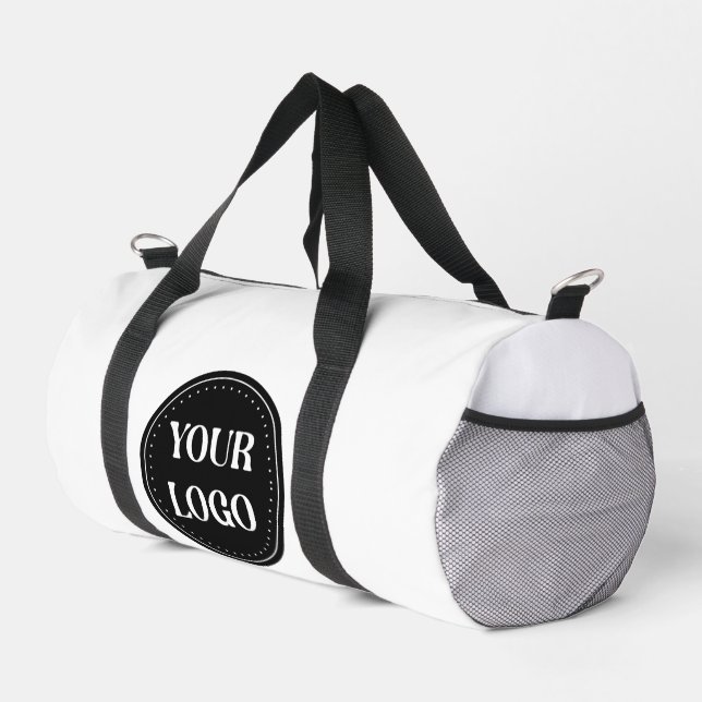 Sac De Sport élégant, moderne, raffiné et éditable. (Coin droit)