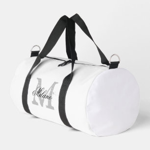 Sac De Sport Élégant sac à double sport monogramme personnalisé