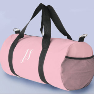 Sac De Sport Élégante rose femmes Voyage personnalisé ou salle