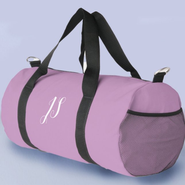 Sac De Sport Élégante Violette Femme Voyage personnalisé ou sal (Créateur téléchargé)