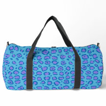 Empreinte de léopard bleu