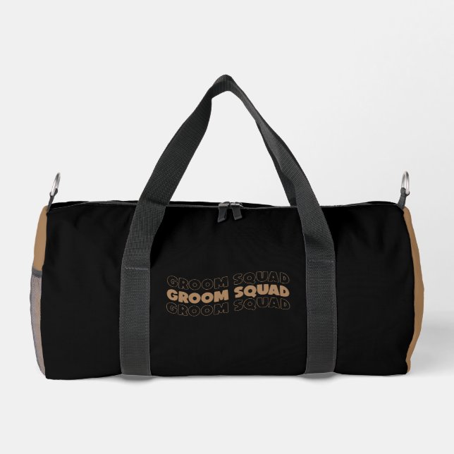 Sac De Sport ENCADREMENT GROOM Brown blanc (Verso)