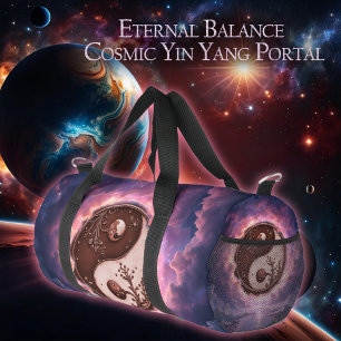 Sac De Sport Équilibre au clair de lune – Yin Yang de la lumièr