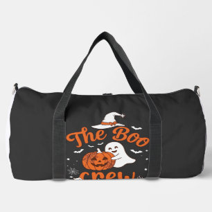 Sac De Sport Équipage fantôme citrouille chat blanc chapeau de