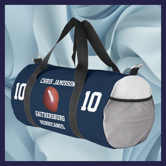 Sac De Sport Équipe de football, Joueur d'entraîneurs Marine Bl (Créateur téléchargé)