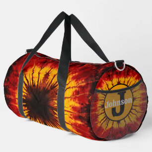 Sac De Sport Équipement de sport Tie Dye enflammé personnalisé 