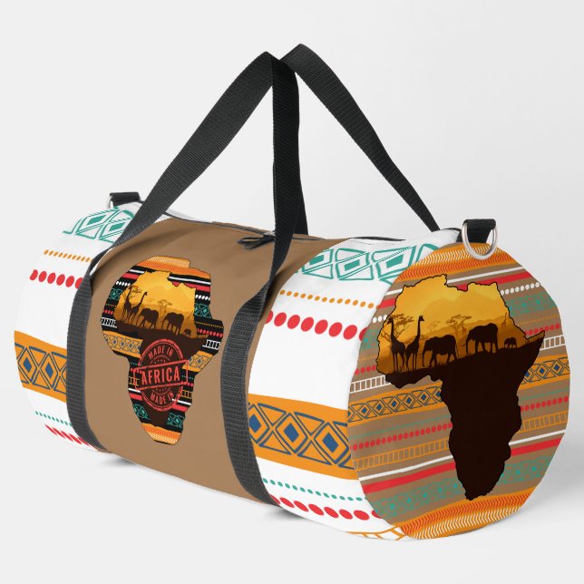 Sac De Sport Fabriqué en Afrique (Coin gauche)