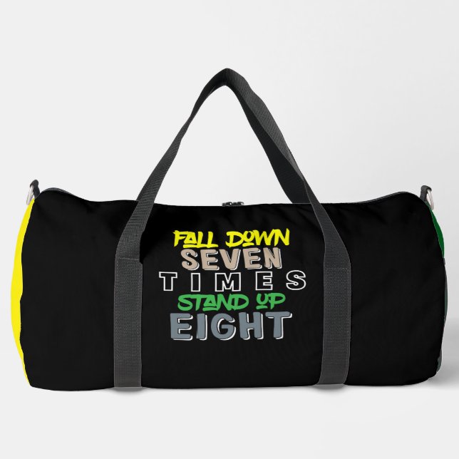 Sac De Sport Fall Down Seven Stand Up Eight (Recto)
