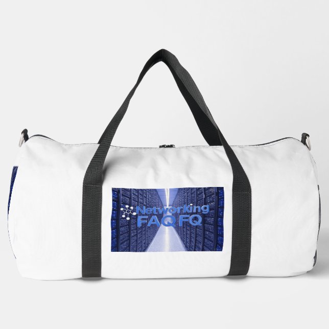 Sac De Sport FAQ sur les réseaux (Recto)