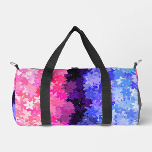 Sac De Sport Fière Omnisexualité Groovy Boho Quirky Rétro Flora