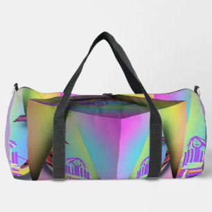 Sac De Sport Fille assise en 3-D