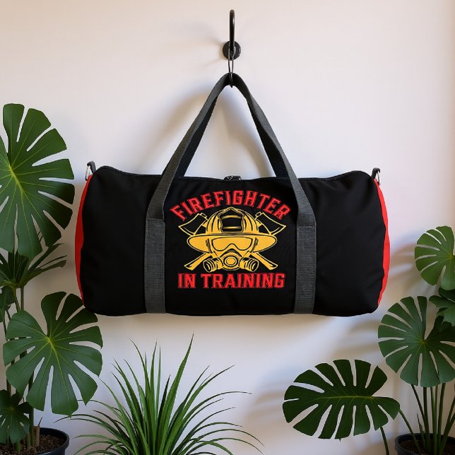Sac De Sport Firefighter In Training Helmet Mask (Créateur téléchargé)