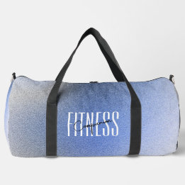 Sac De Sport Fitnes Companion Grainy bleu doux moderne