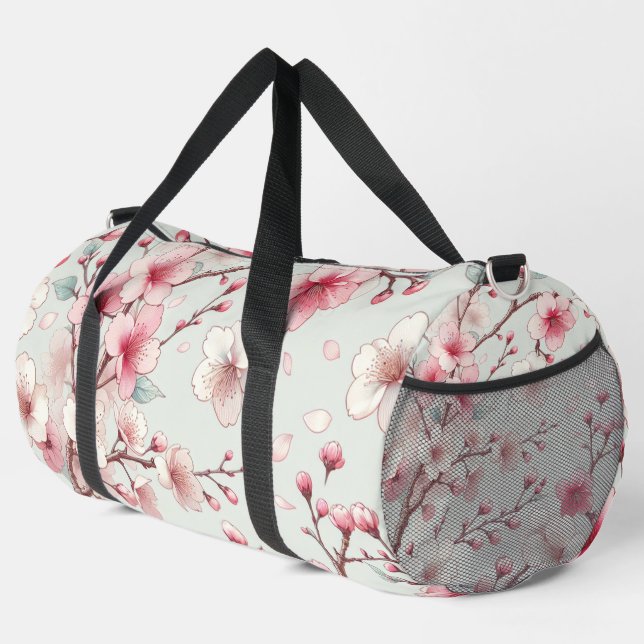 Sac De Sport Fleur de cerise (Coin droit)