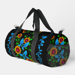Sac De Sport Fleur Doodle