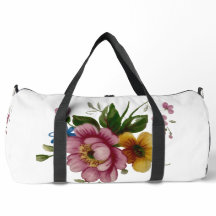 Fleur inspirée de la porcelaine