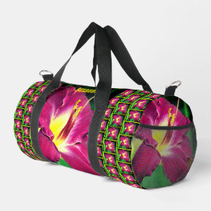 Sac De Sport Fleur Lily personnalisée
