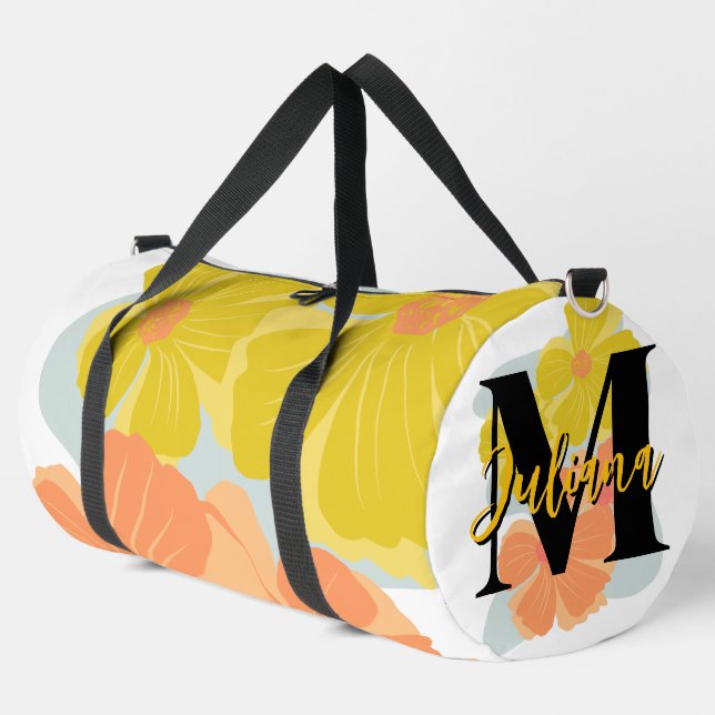 Sac De Sport Fleurs Cosmo Florales Maman (Coin gauche)