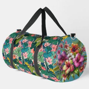 Sac De Sport Floral botanique tropical