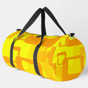 Sac De Sport Flux de soleil vibrant - Formes d'art abstrait mod