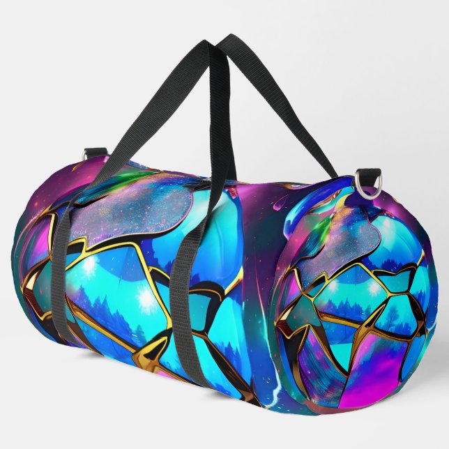 Sac De Sport Globe de l'Iridescente spatiale (Coin gauche)