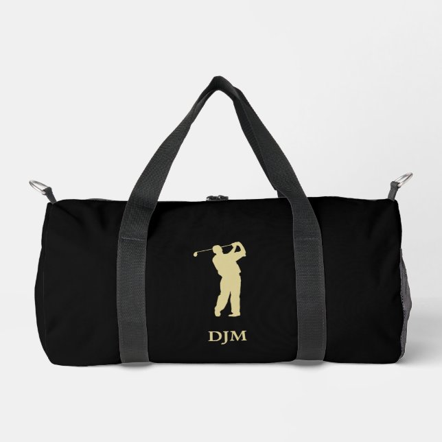 Sac De Sport Golfeur Silhouette Monogram Gold (Recto)
