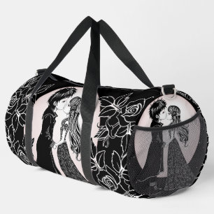 Sac De Sport Gothique Emo Enfants Kiss Valentine's Day