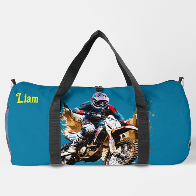 Sac De Sport Grande Motocross (Verso)