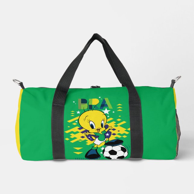 Sac De Sport Graphisme de l'équipe de soccer du Brésil TWEETY™ (Recto)