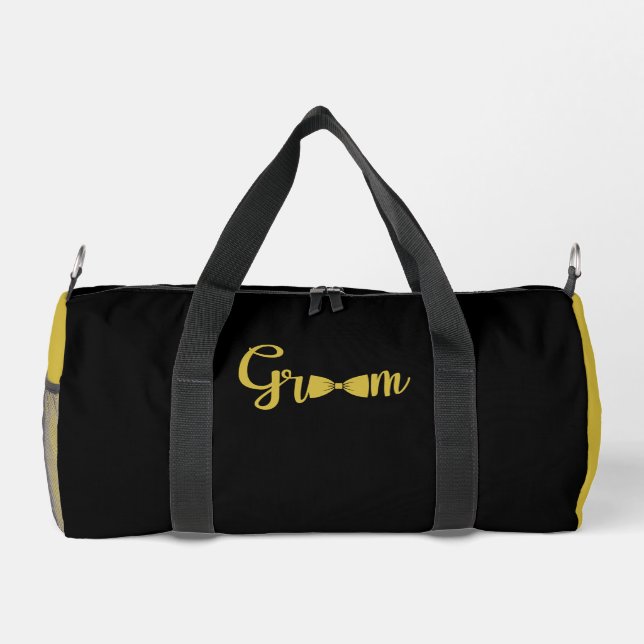 Sac De Sport GROUPE Gold Noir (Verso)