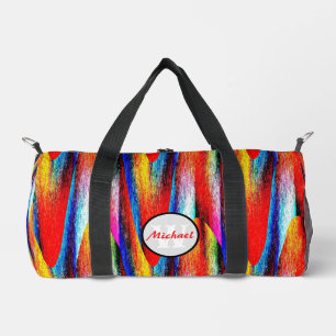 Sac De Sport Grunge arc-en-ciel