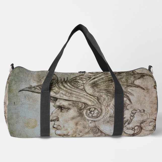 Sac De Sport Guerrier casqué de Léonard  (Recto)