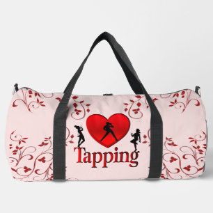 Sac De Sport I Heart Tap Dance Rose