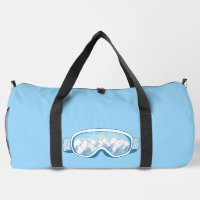 Illustration des lunettes de ski personnalisée