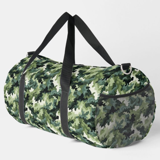 Sac De Sport Impression Caméra verte (Coin droit)