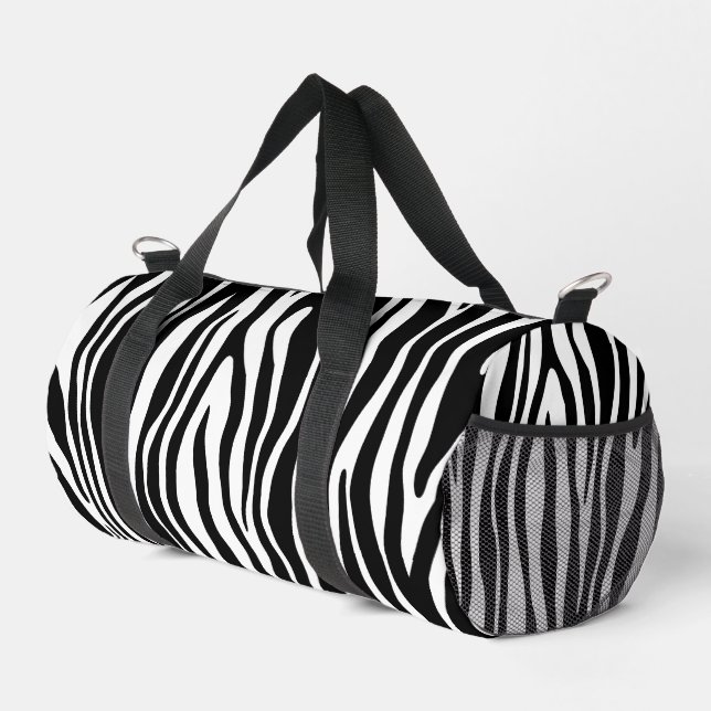Sac De Sport Impression Zebra (Coin droit)