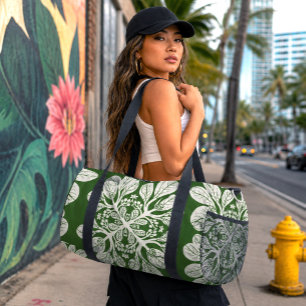 Sac De Sport Imprimé hawaïen moderne