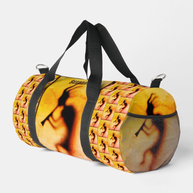 Sac De Sport Inspiré Kokopelli Personnalisé (Coin droit)