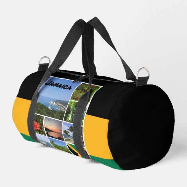 Sac De Sport Jamaïque - Collage photo (Coin gauche)