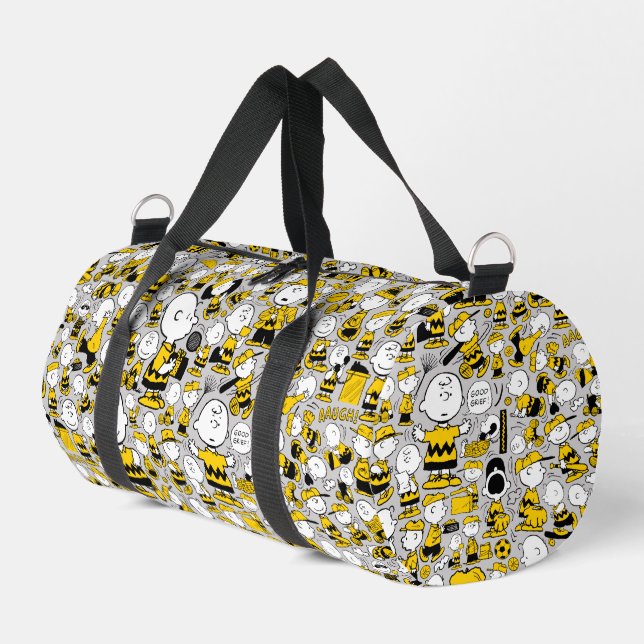 Sac De Sport Je Suis Charlie Motif Brown (Coin gauche)